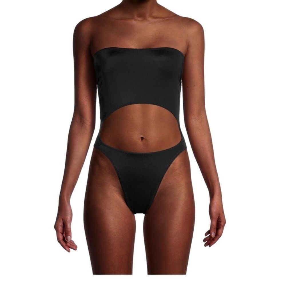 Norma Kamali Strapless One-Piece Swimsuit